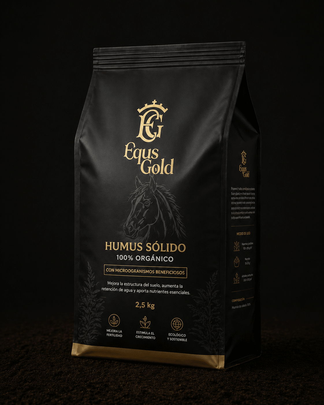 Humus sólido premium